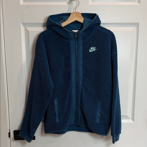 Nike Other - Nike Kids Blue Fleece Jacket